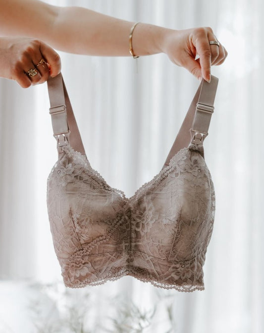 Gracie Lace Maternity Bra