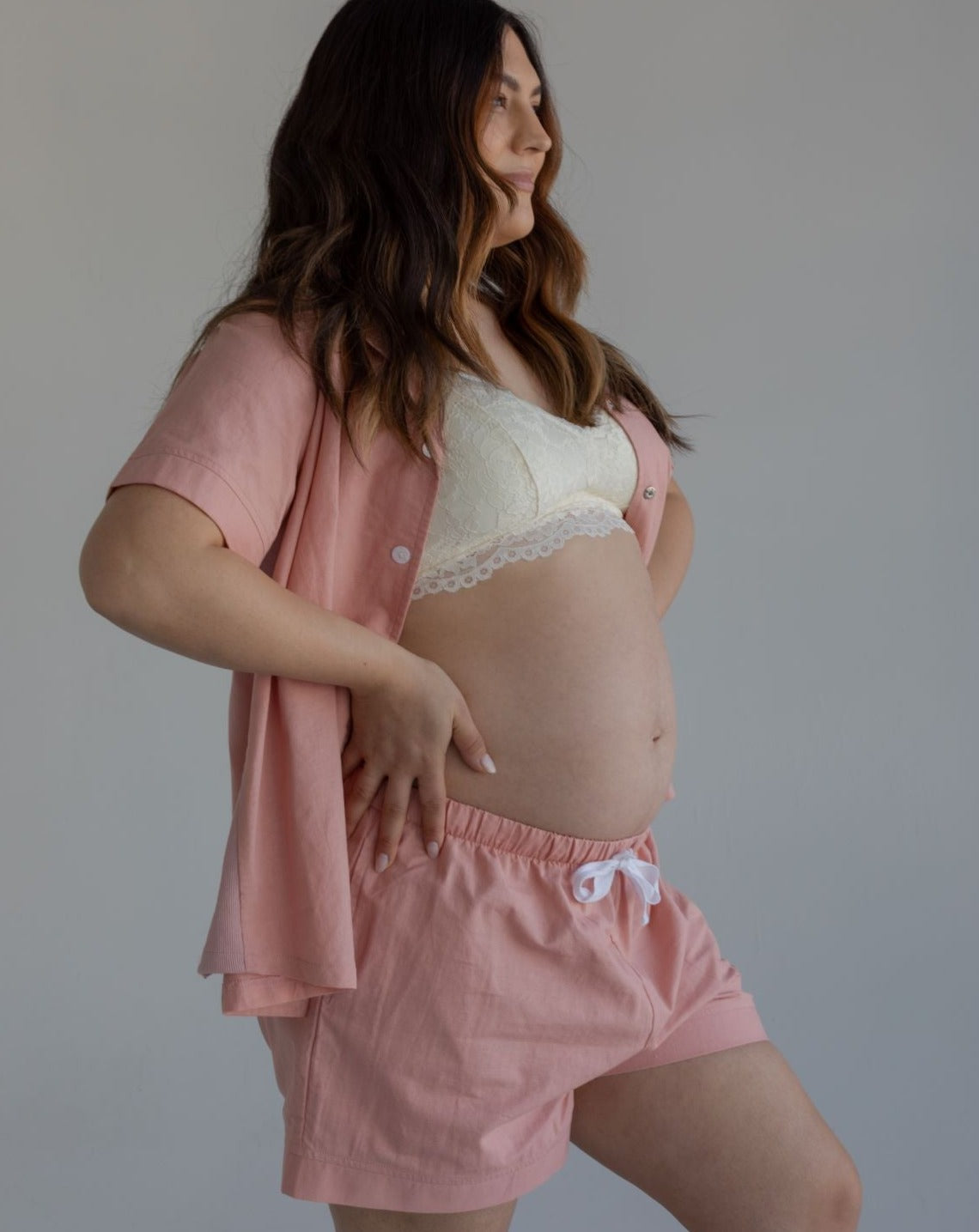 Maternity Pyjama Set Rose