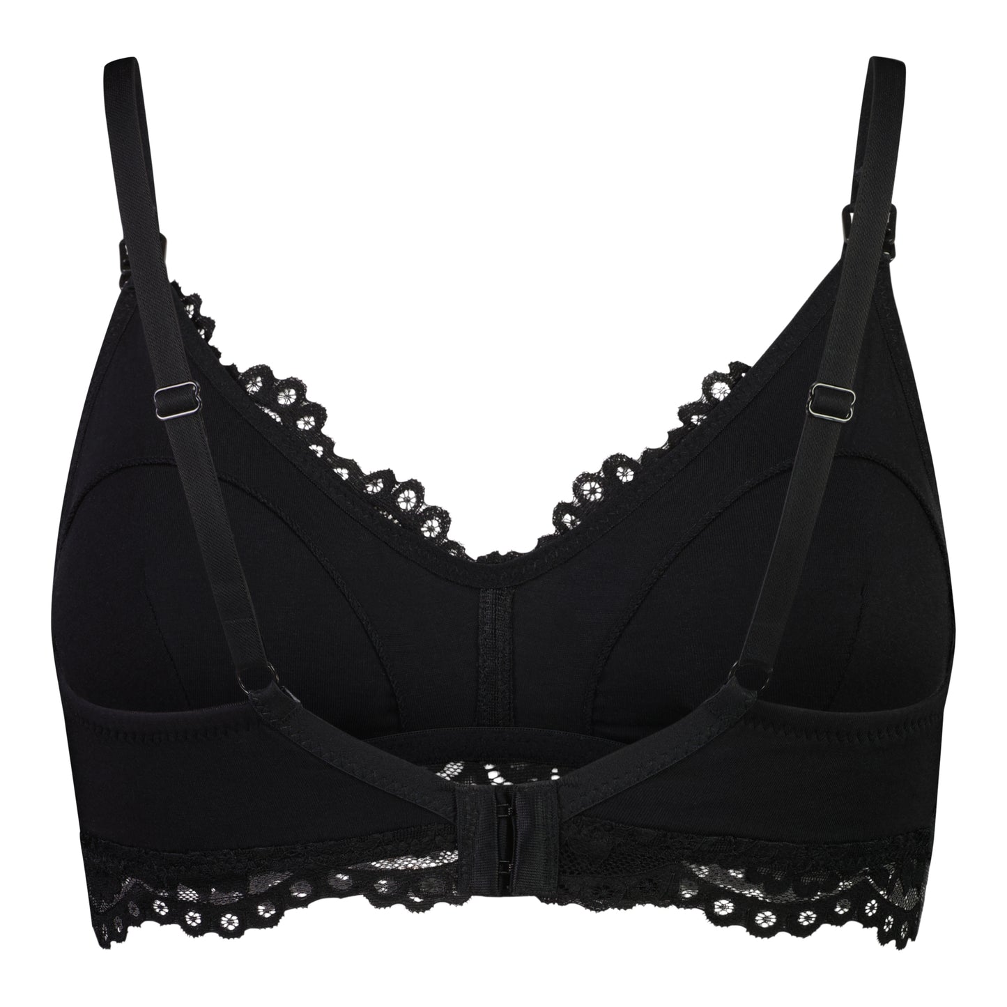 Lily Lace Maternity Bralette Black