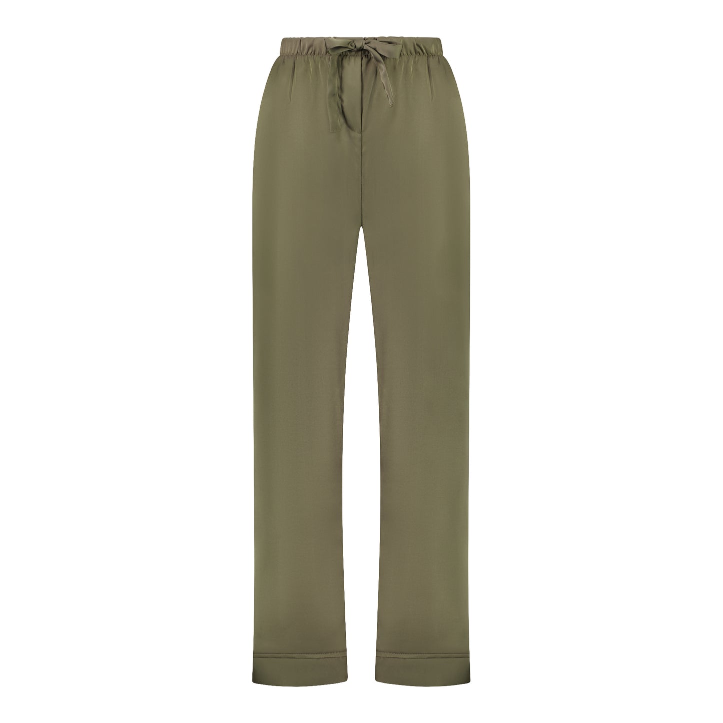 Maternity Pyjama Pant Khaki Satin